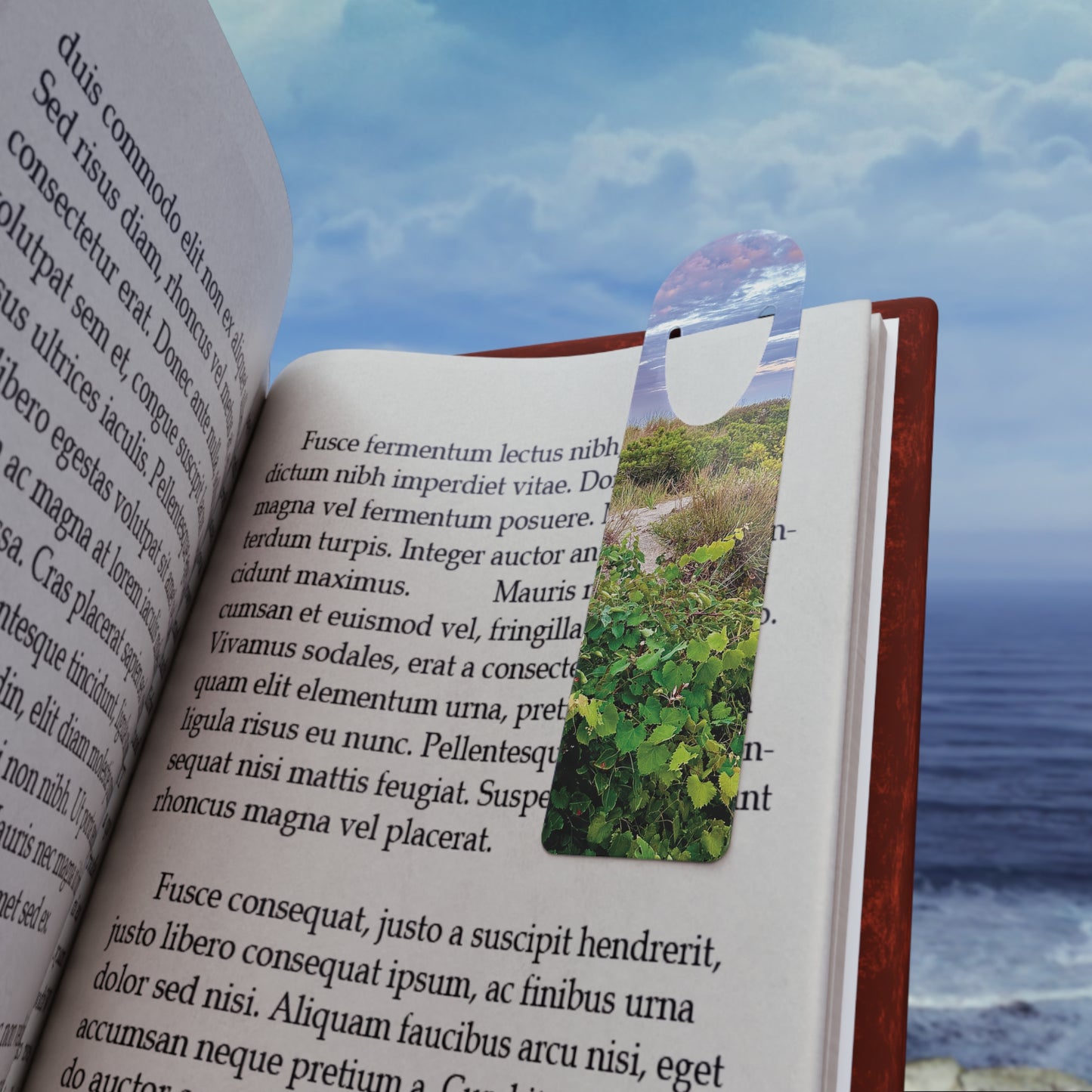 Your Path Awaits Aluminum Bookmark
