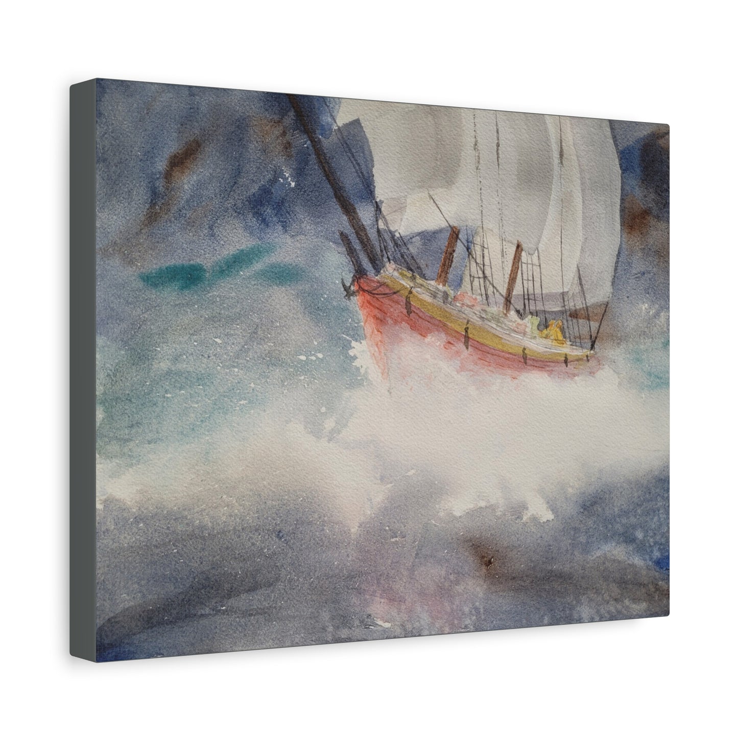 Holding On Matte Canvas, Stretched, 1.25". Available in sizes 10” x 8”-20” x 16”