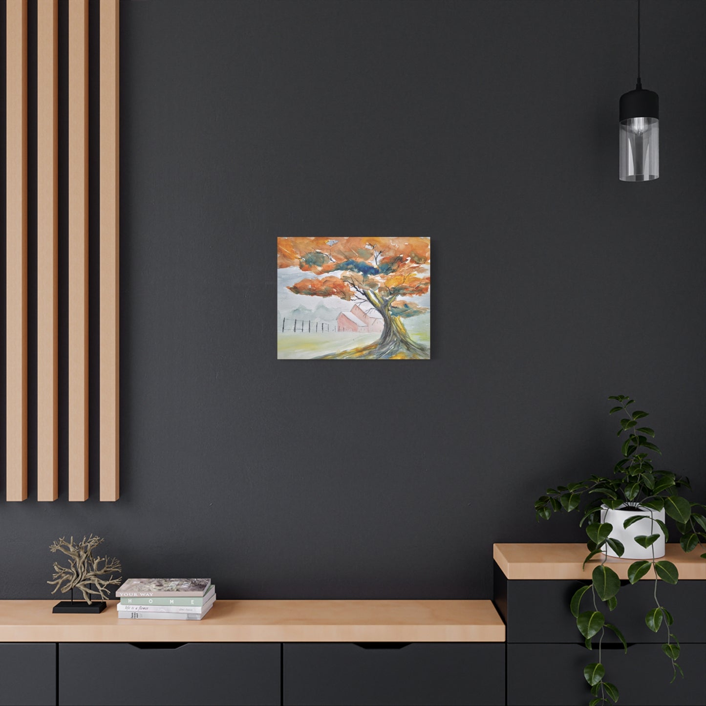 Autumn Oak Matte Canvas, Stretched, 1.25". Available in sizes 10” x 8”-20” x 16”