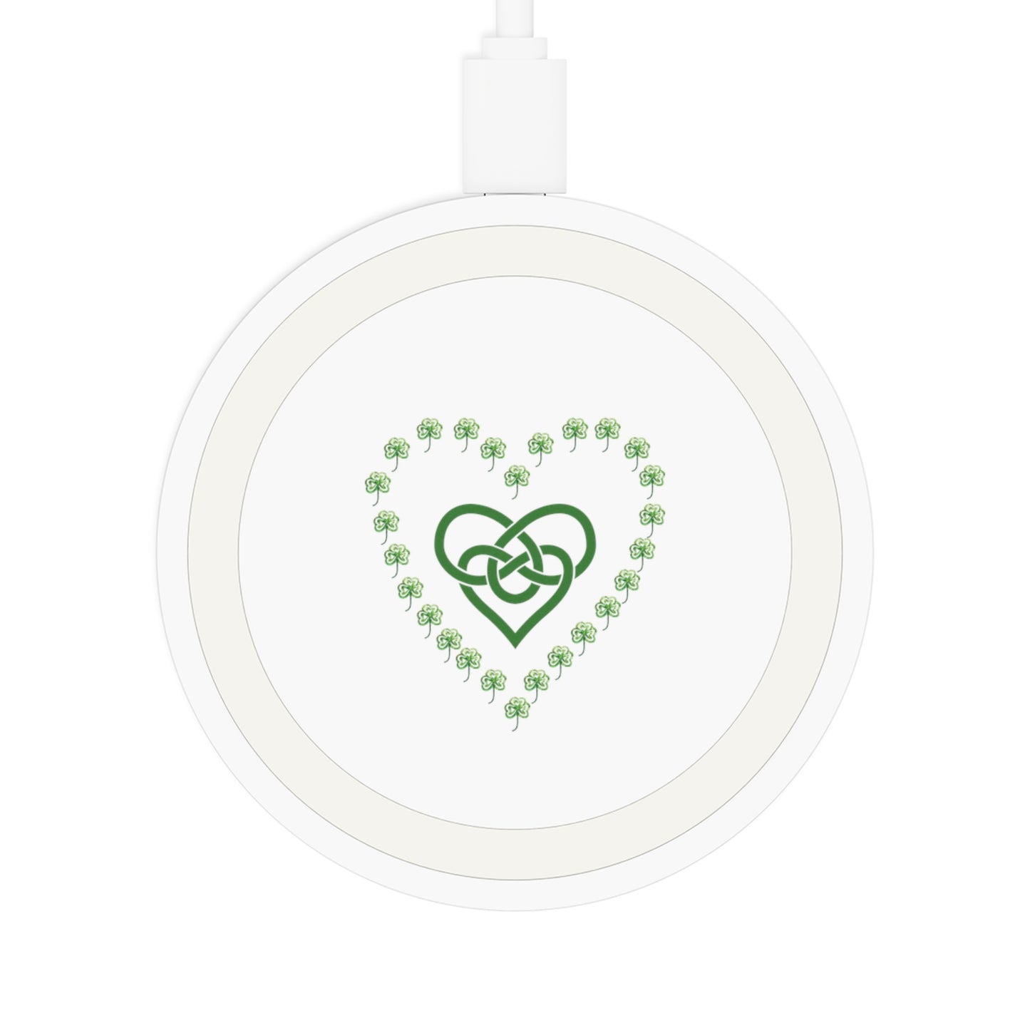 Irish Hearts Quake Wireless Charging Pad