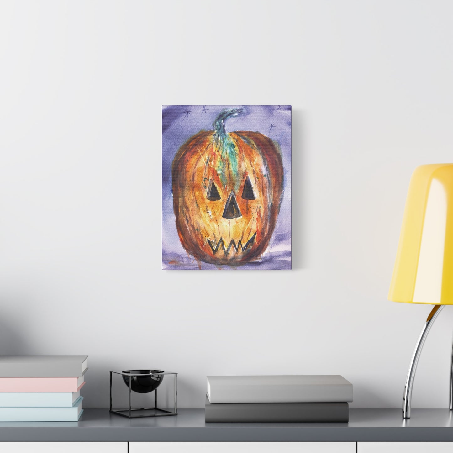 Playfully Spooky Matte Canvas, Stretched, 1.25". Available in sizes 8” x 10”-24”x32”