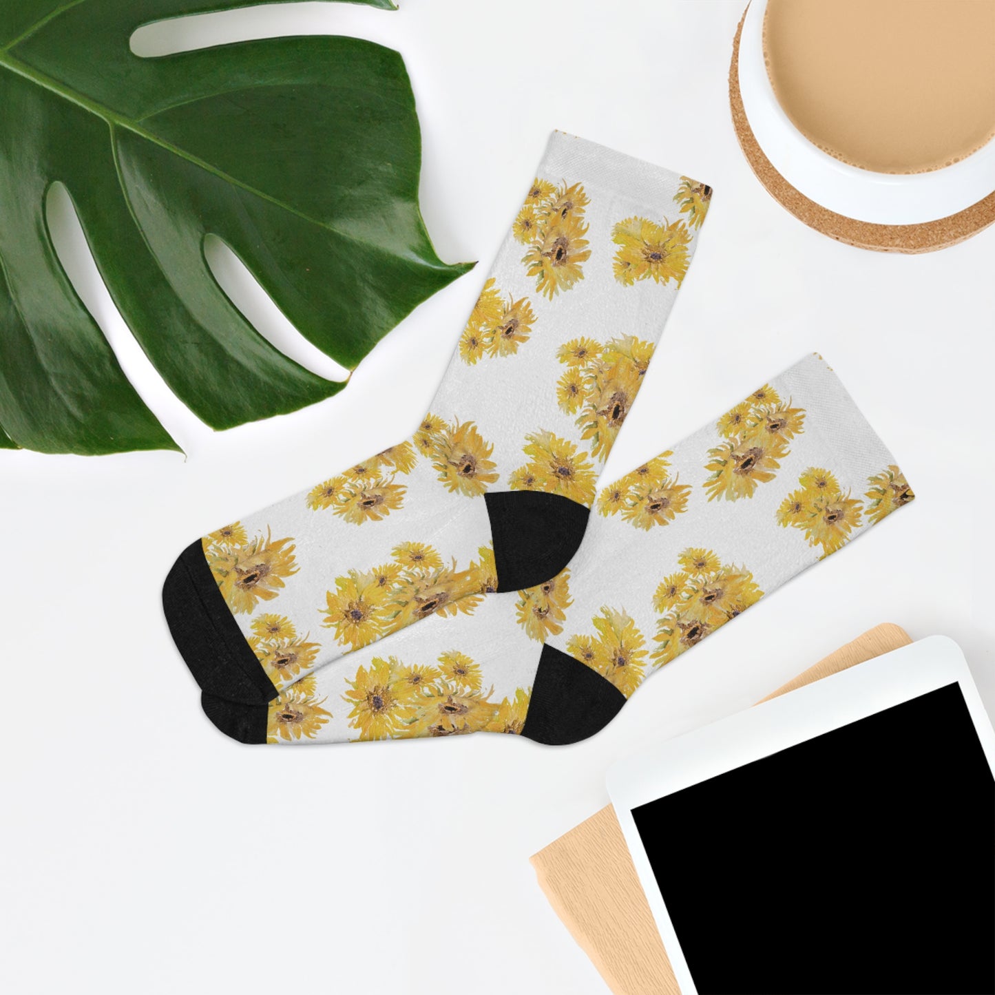 Sundancing Sunflowers Recycled Poly Socks