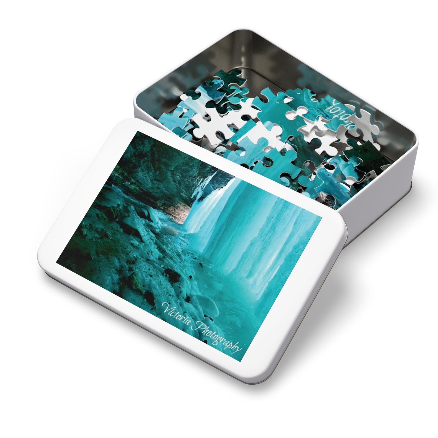 Falling into Blue Jigsaw Puzzle (110 and 252-Piece)