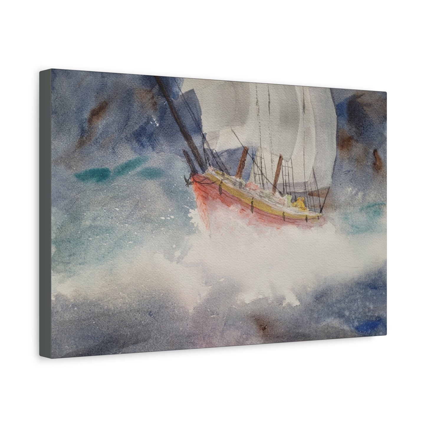 Holding On Matte Canvas, Stretched, 1.25". Available in sizes 10” x 8”-20” x 16”