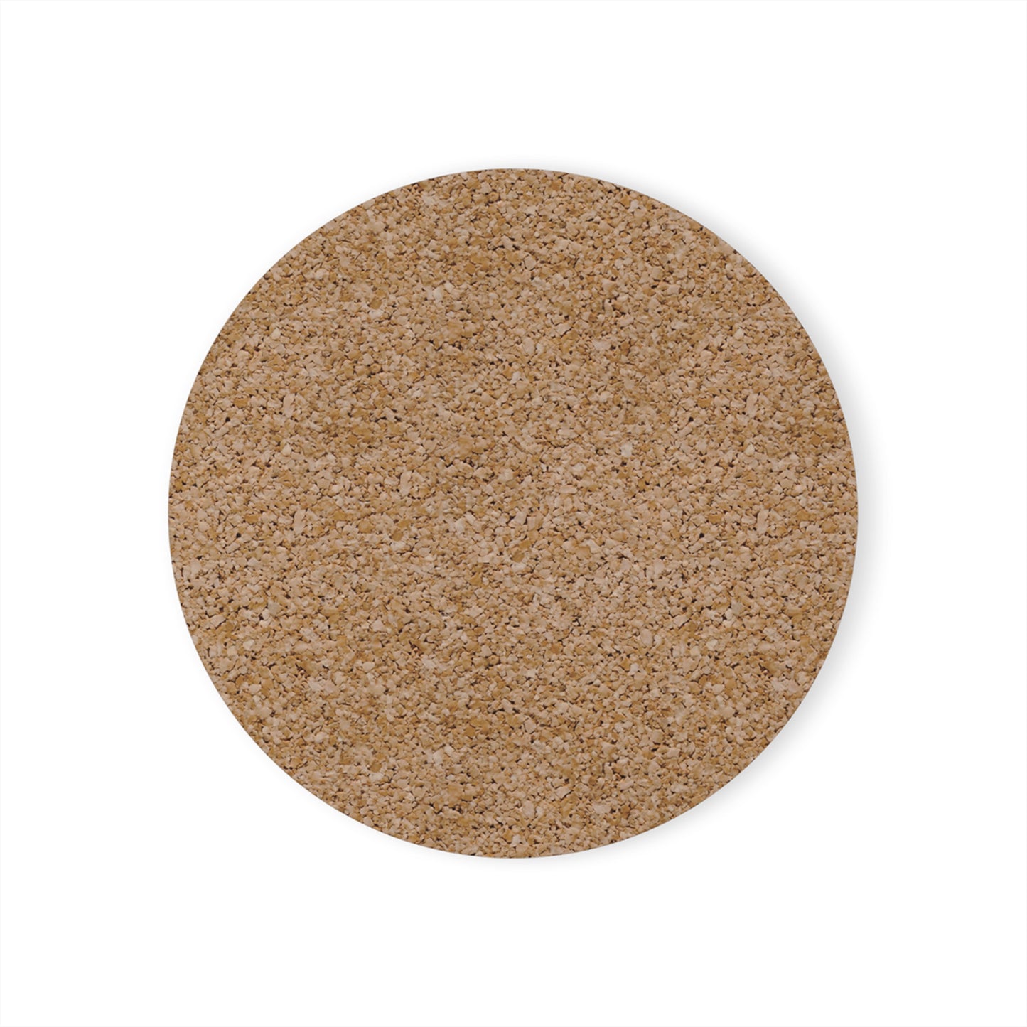 Cork Back Coaster Featuring Irises Reimagined