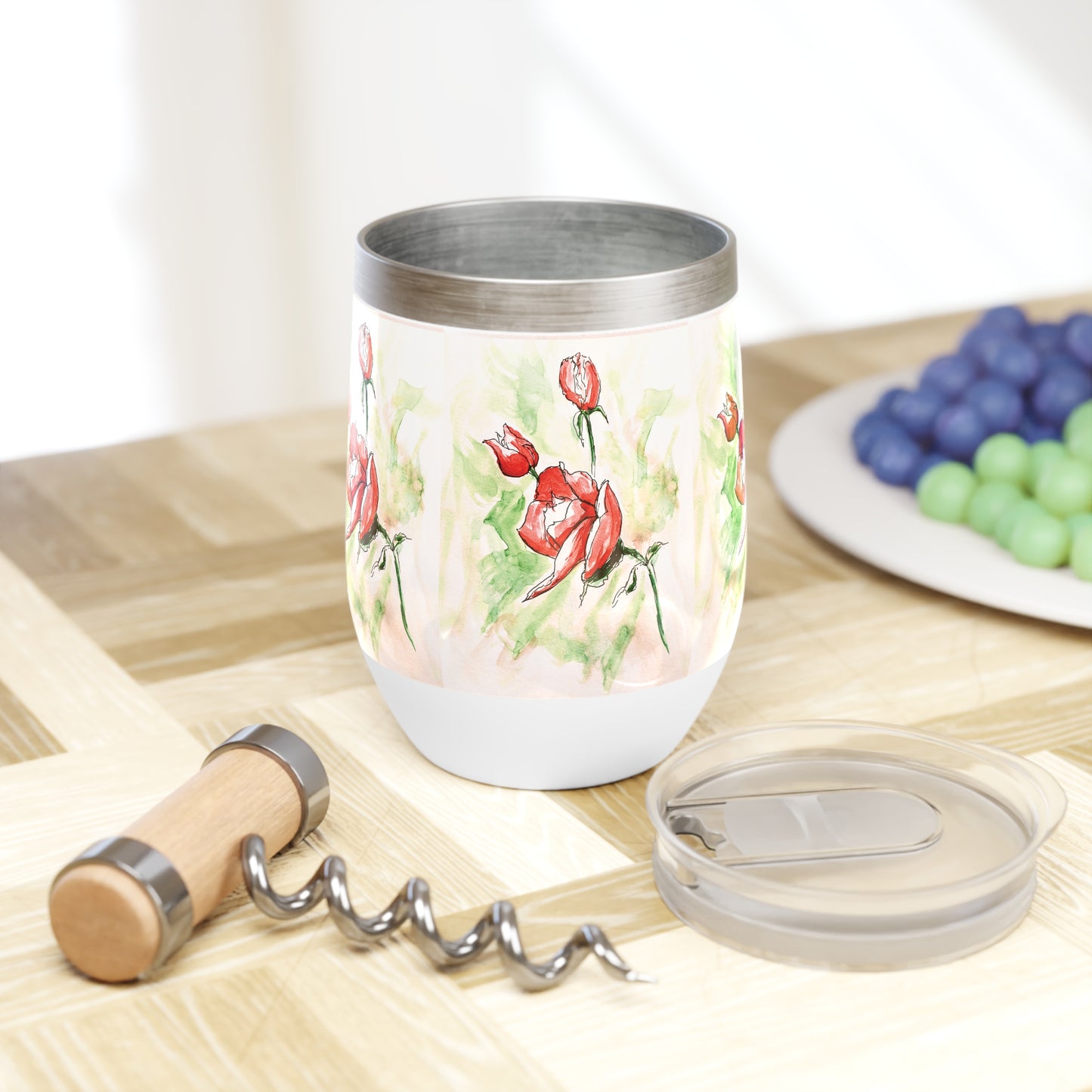 Resounding Roses Chill Wine Tumbler (12 oz.)