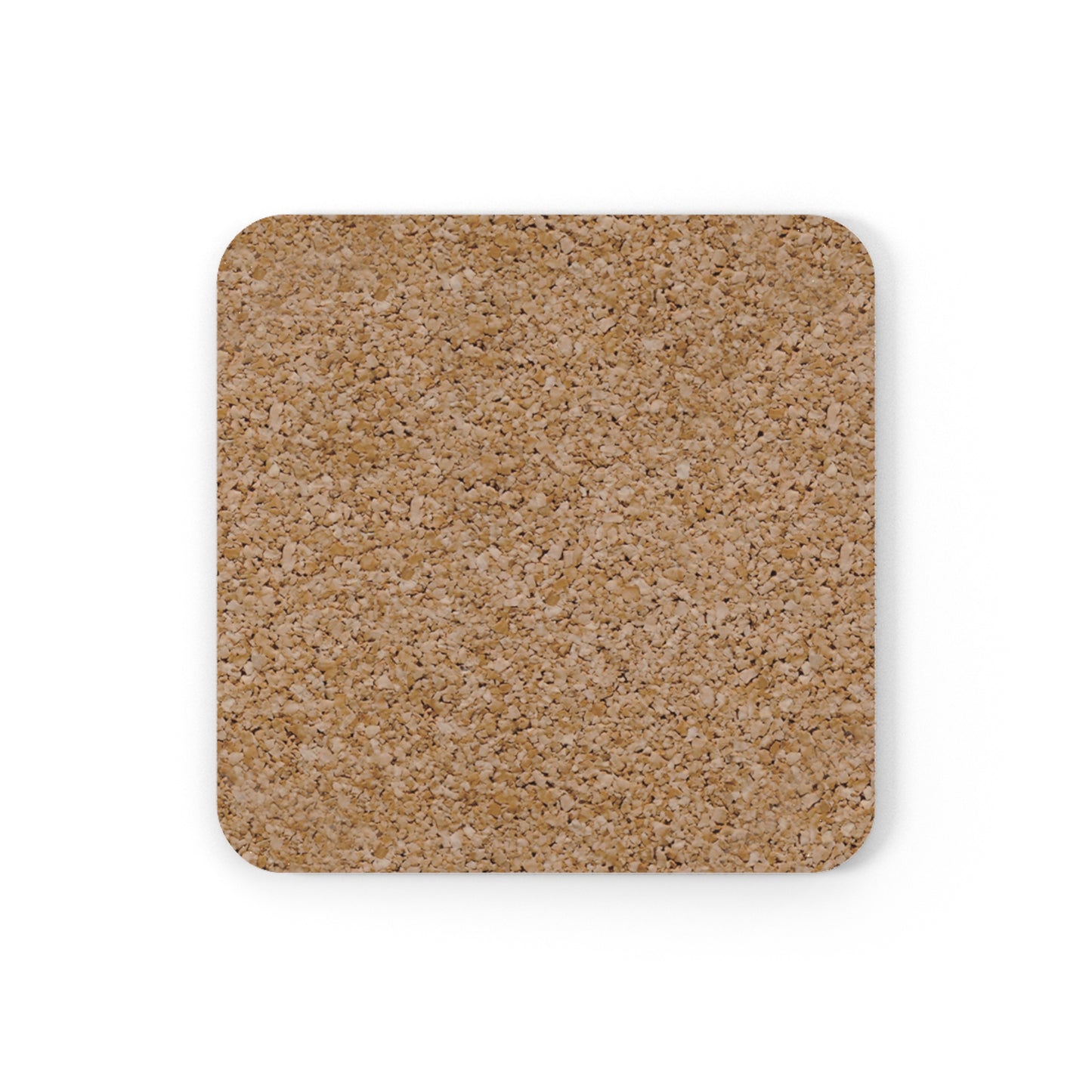 Cork Back Coaster Featuring Irises Reimagined