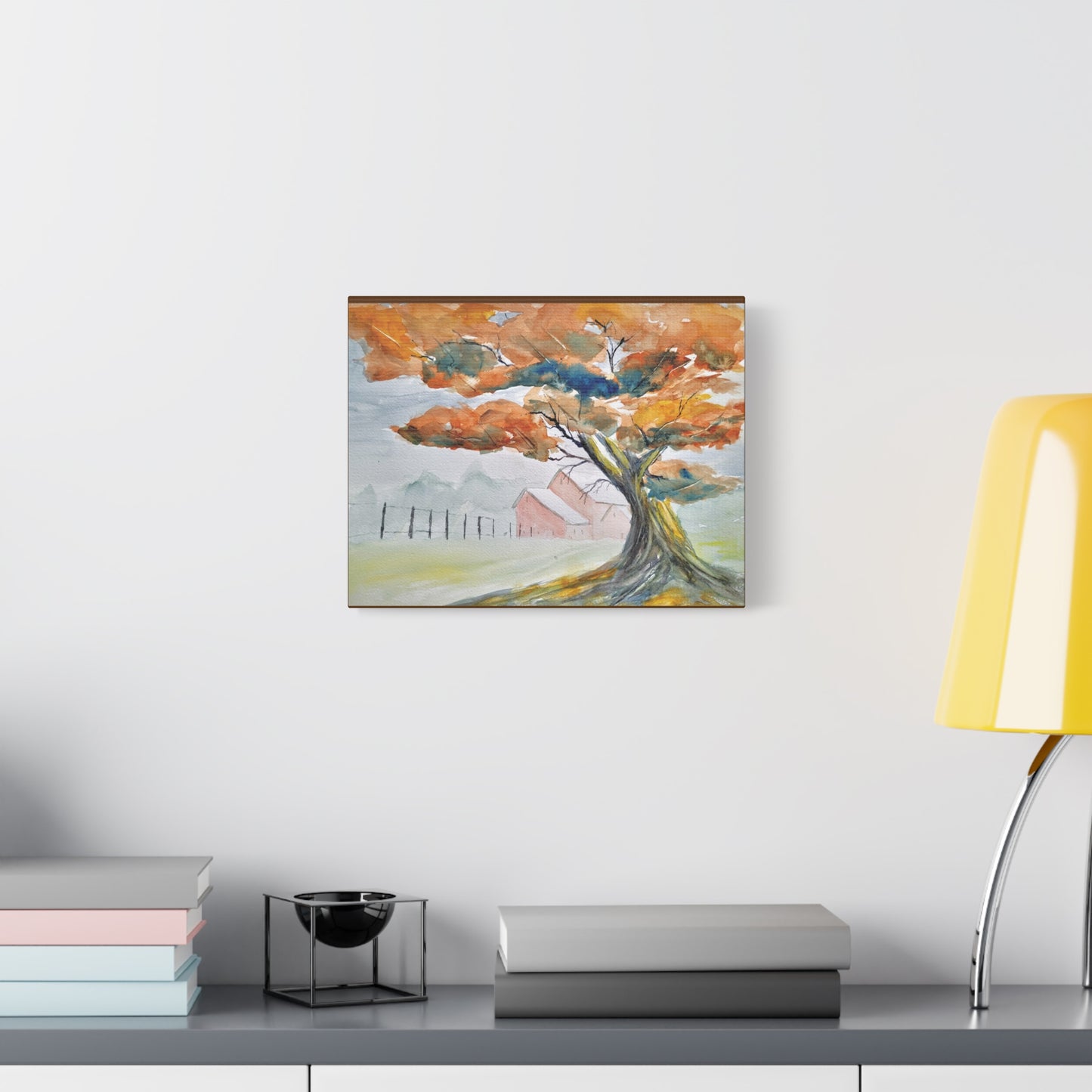 Autumn Oak Matte Canvas, Stretched, 1.25". Available in sizes 10” x 8”-20” x 16”