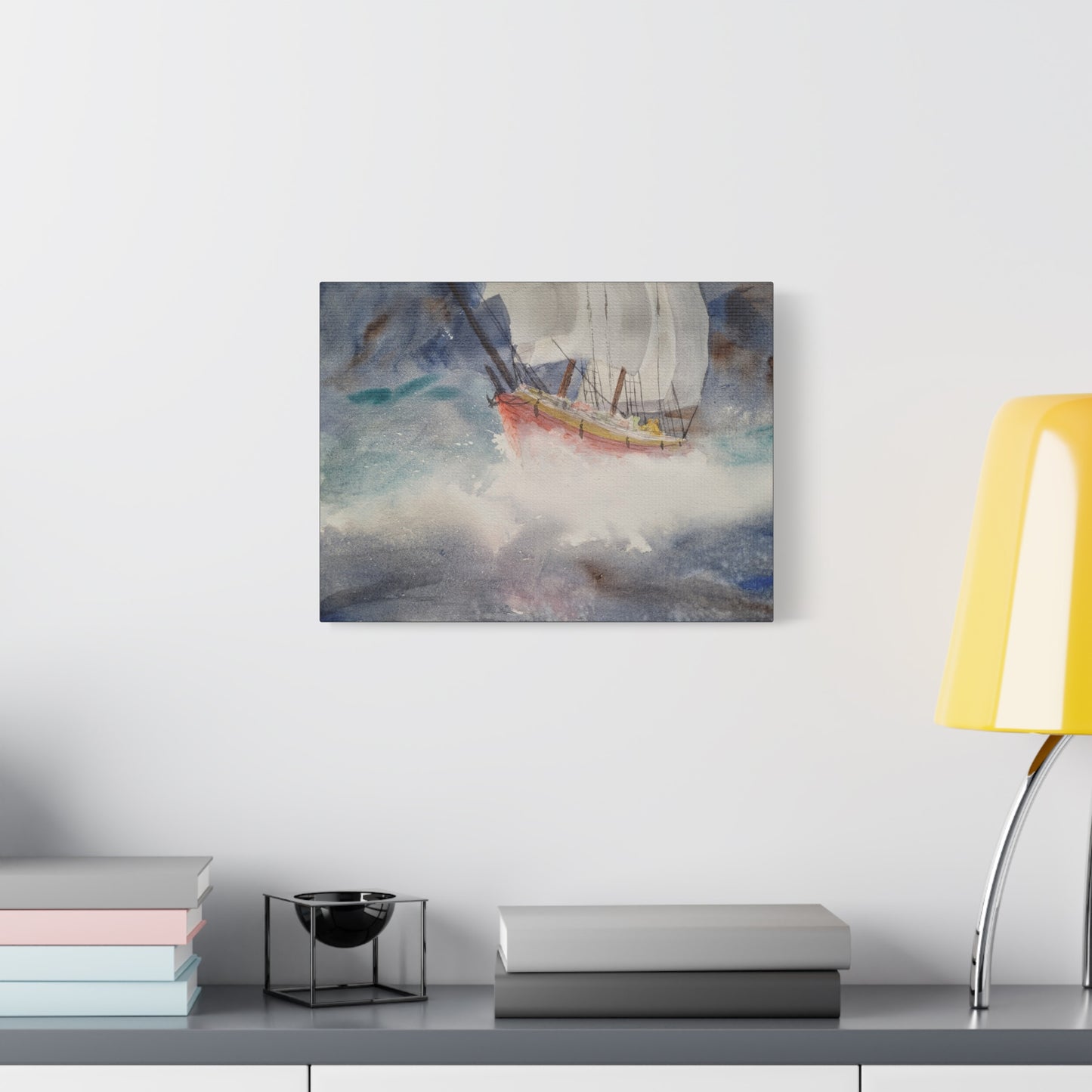 Holding On Matte Canvas, Stretched, 1.25". Available in sizes 10” x 8”-20” x 16”