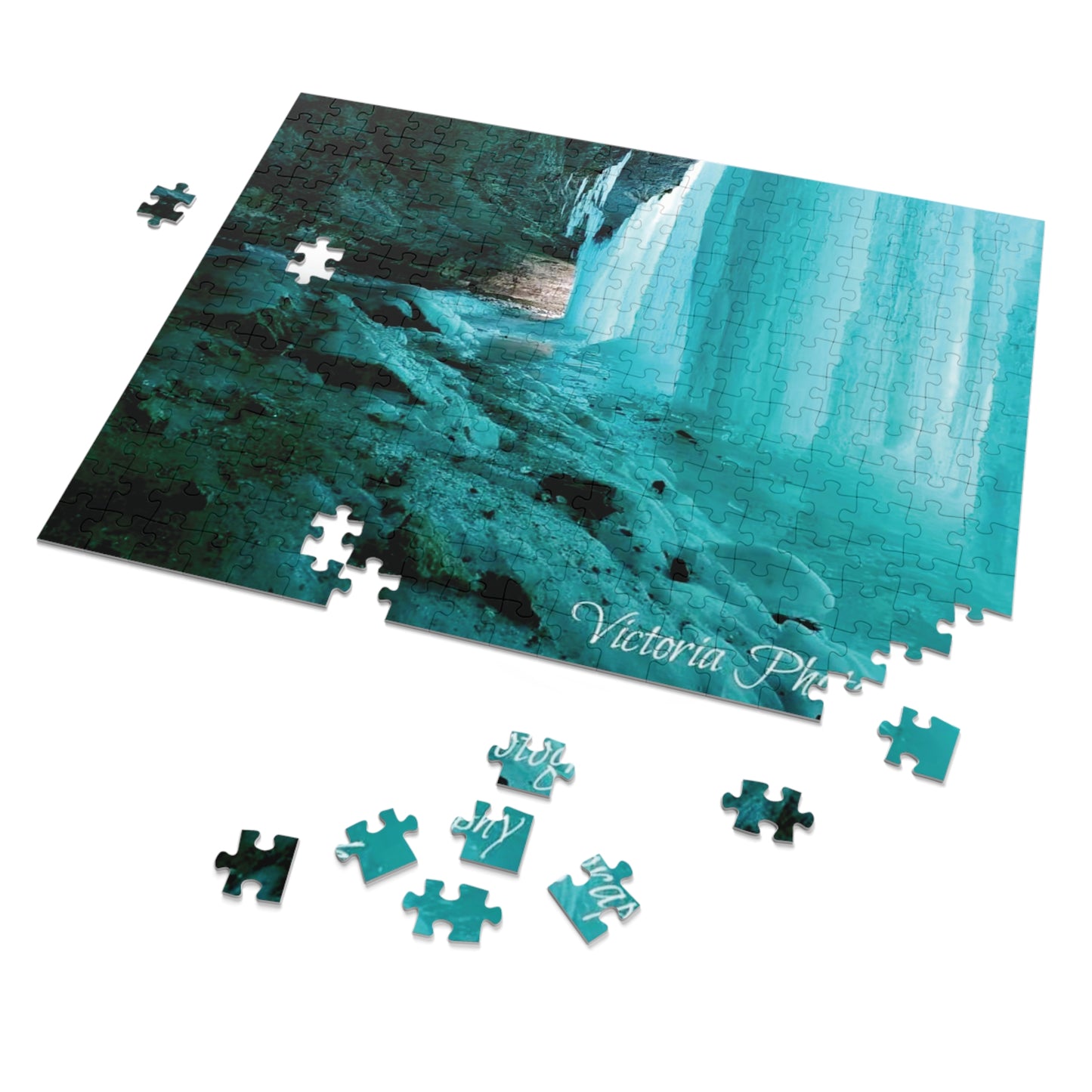 Falling into Blue Jigsaw Puzzle (110 and 252-Piece)