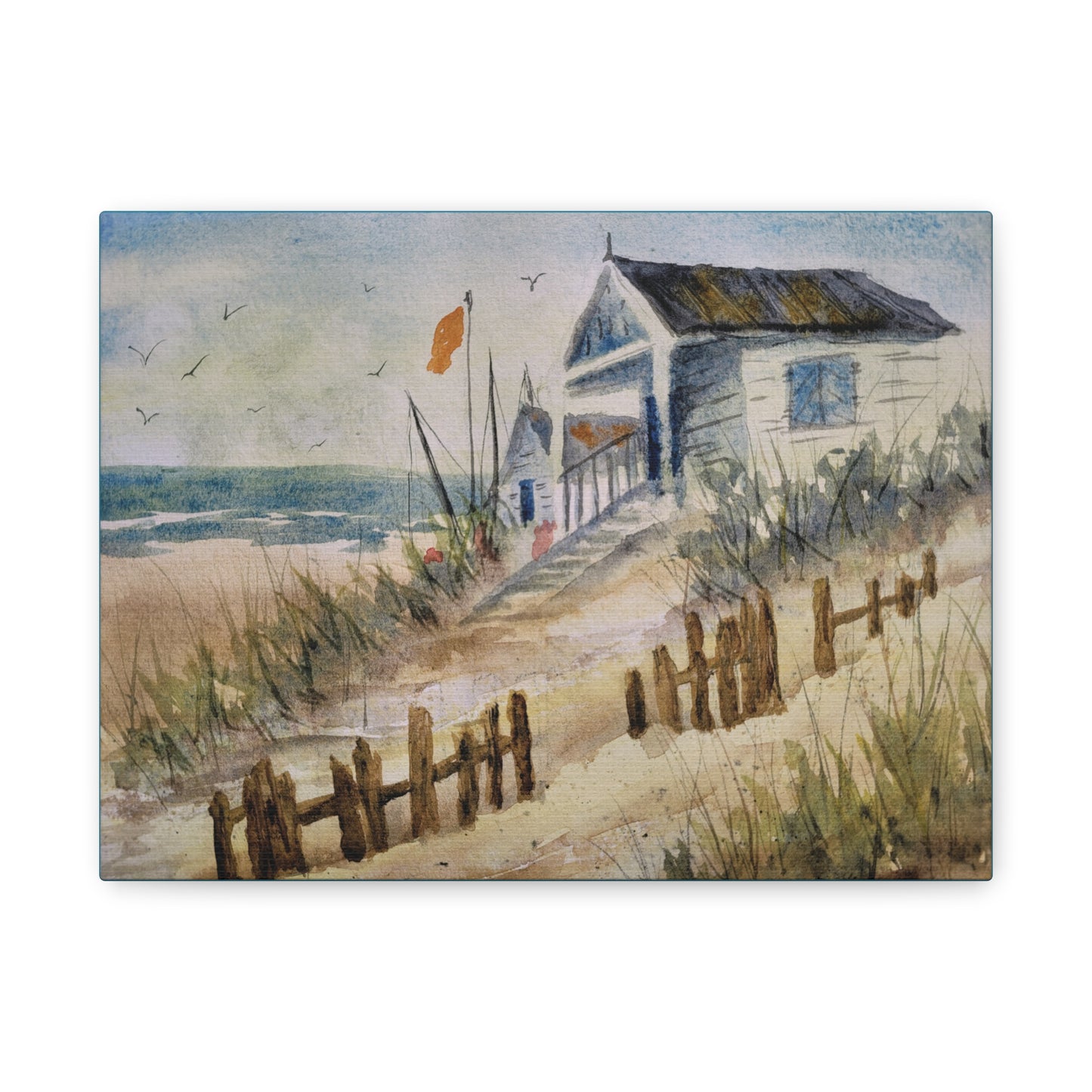 Offshore Winds Matte Canvas, Stretched, 1.25". Available in sizes 10” x 8”-20” x 16”