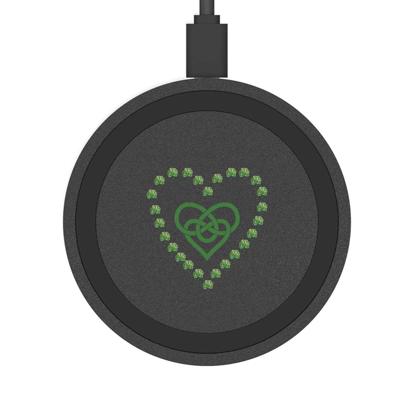 Irish Hearts Quake Wireless Charging Pad