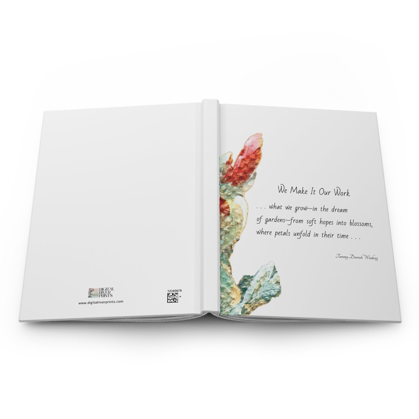 We Make It Our Work Hardcover Lined Journal, Matte