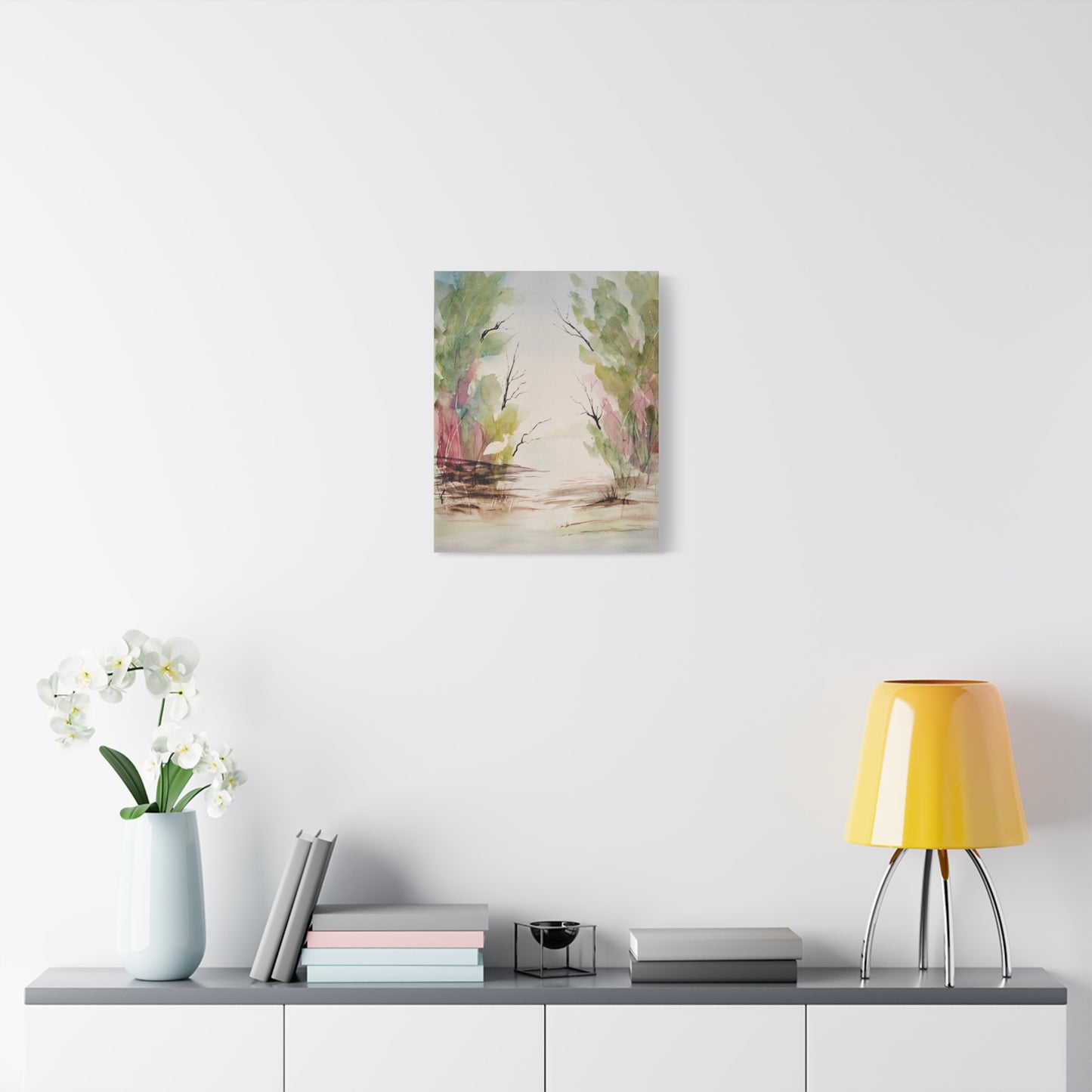 Rendering the Light Matte Canvas, Stretched, 1.25". Available in sizes 8” x 10”-18” x 24”