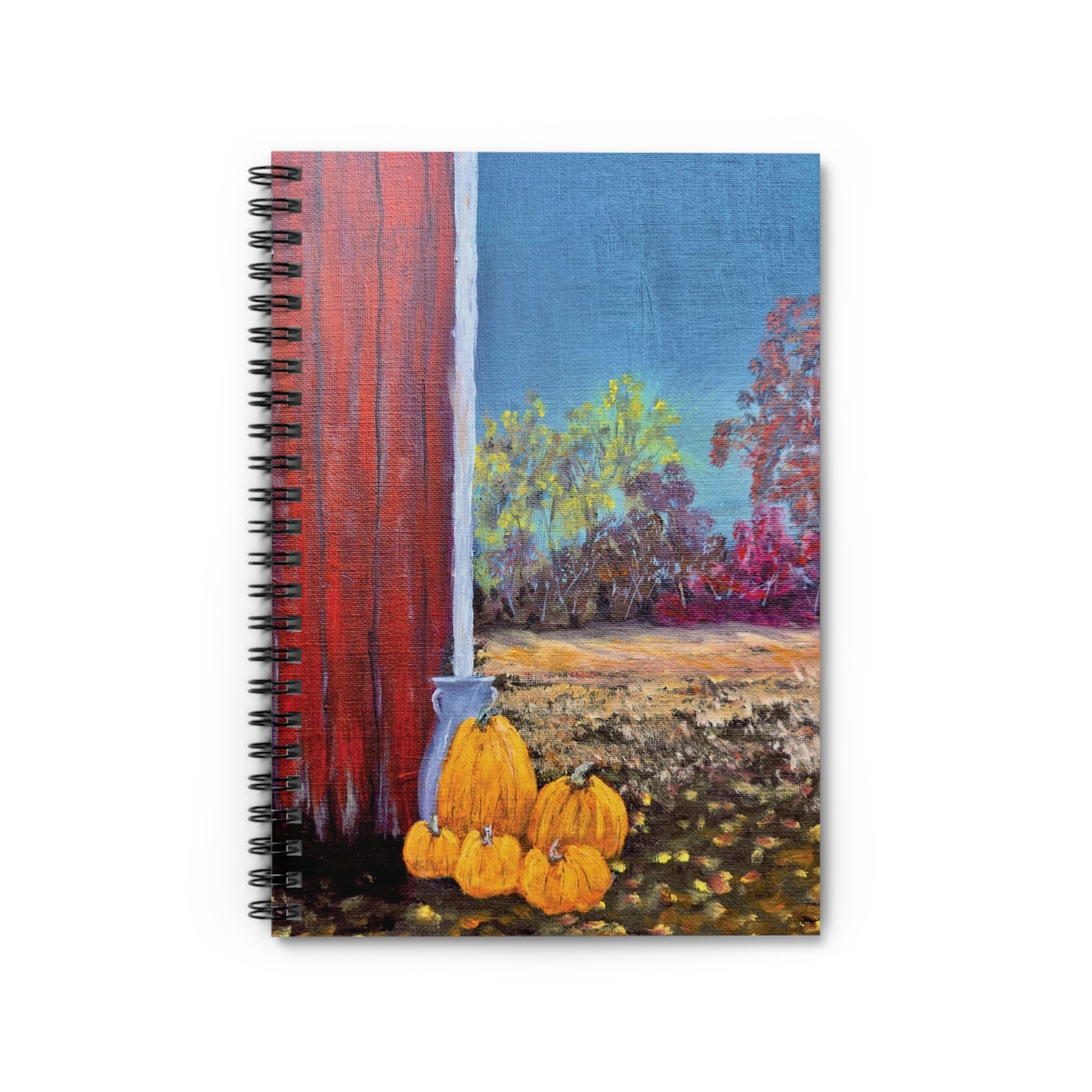 Fall Gathering Spiral Notebook - Ruled Line