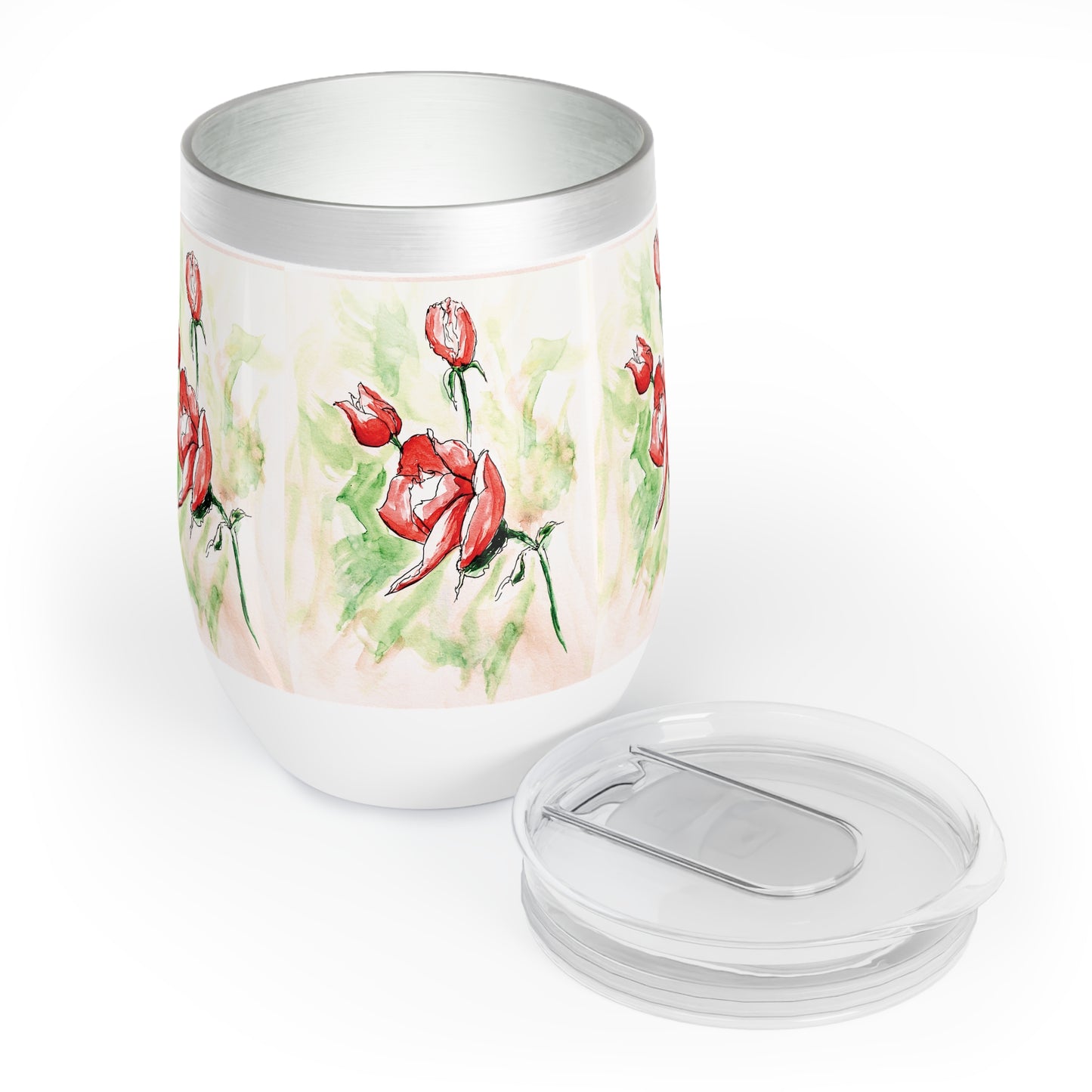 Resounding Roses Chill Wine Tumbler (12 oz.)