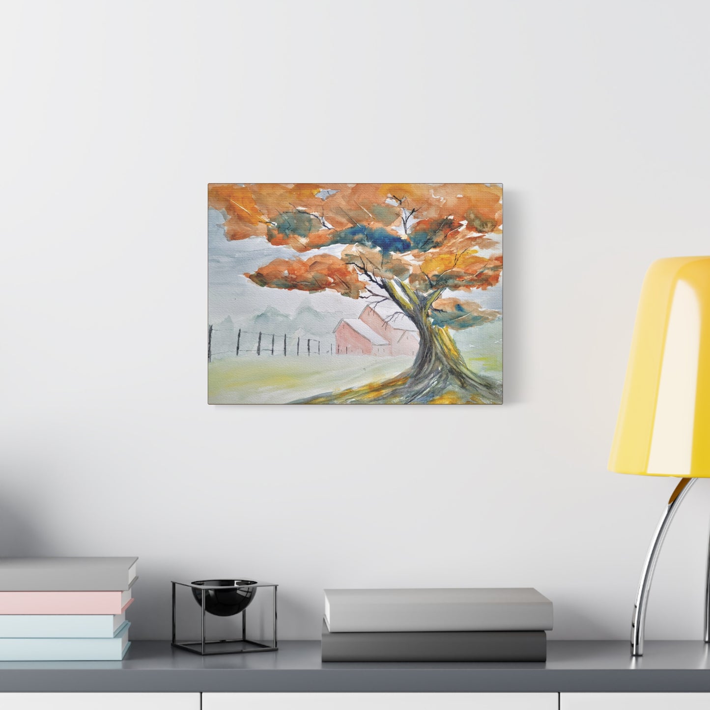 Autumn Oak Matte Canvas, Stretched, 1.25". Available in sizes 10” x 8”-20” x 16”