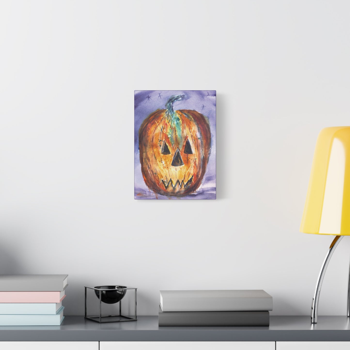 Playfully Spooky Matte Canvas, Stretched, 1.25". Available in sizes 8” x 10”-24”x32”