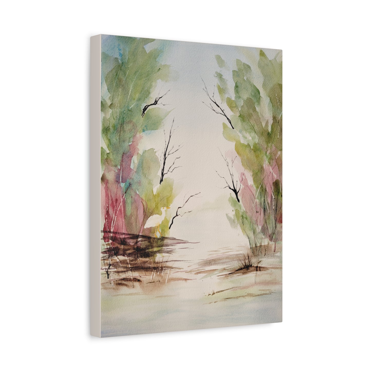 Rendering the Light Matte Canvas, Stretched, 1.25". Available in sizes 8” x 10”-18” x 24”