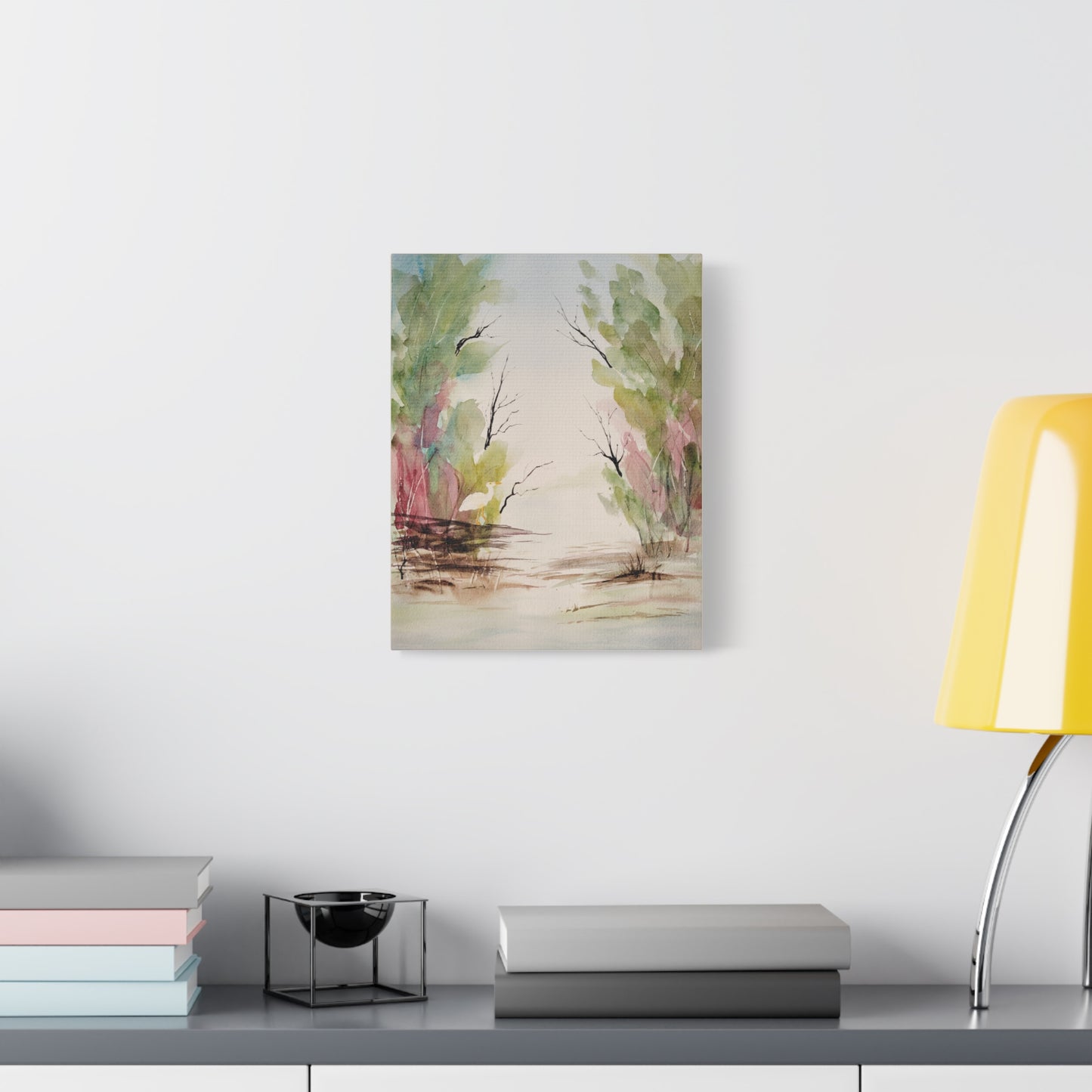 Rendering the Light Matte Canvas, Stretched, 1.25". Available in sizes 8” x 10”-18” x 24”