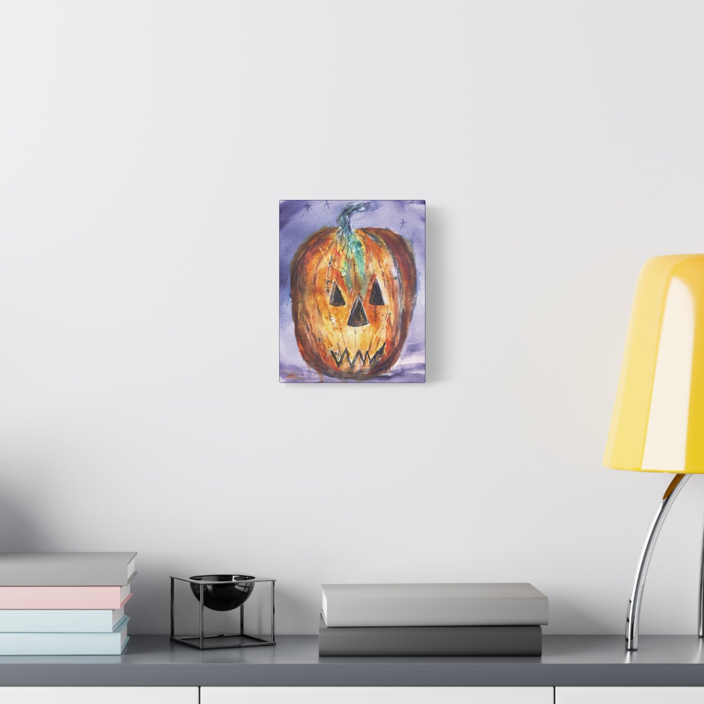 Playfully Spooky Matte Canvas, Stretched, 1.25". Available in sizes 8” x 10”-24”x32”