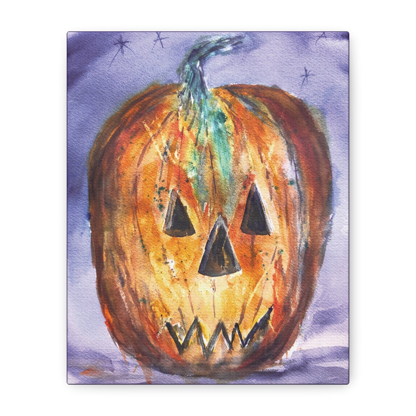 Playfully Spooky Matte Canvas, Stretched, 1.25". Available in sizes 8” x 10”-24”x32”