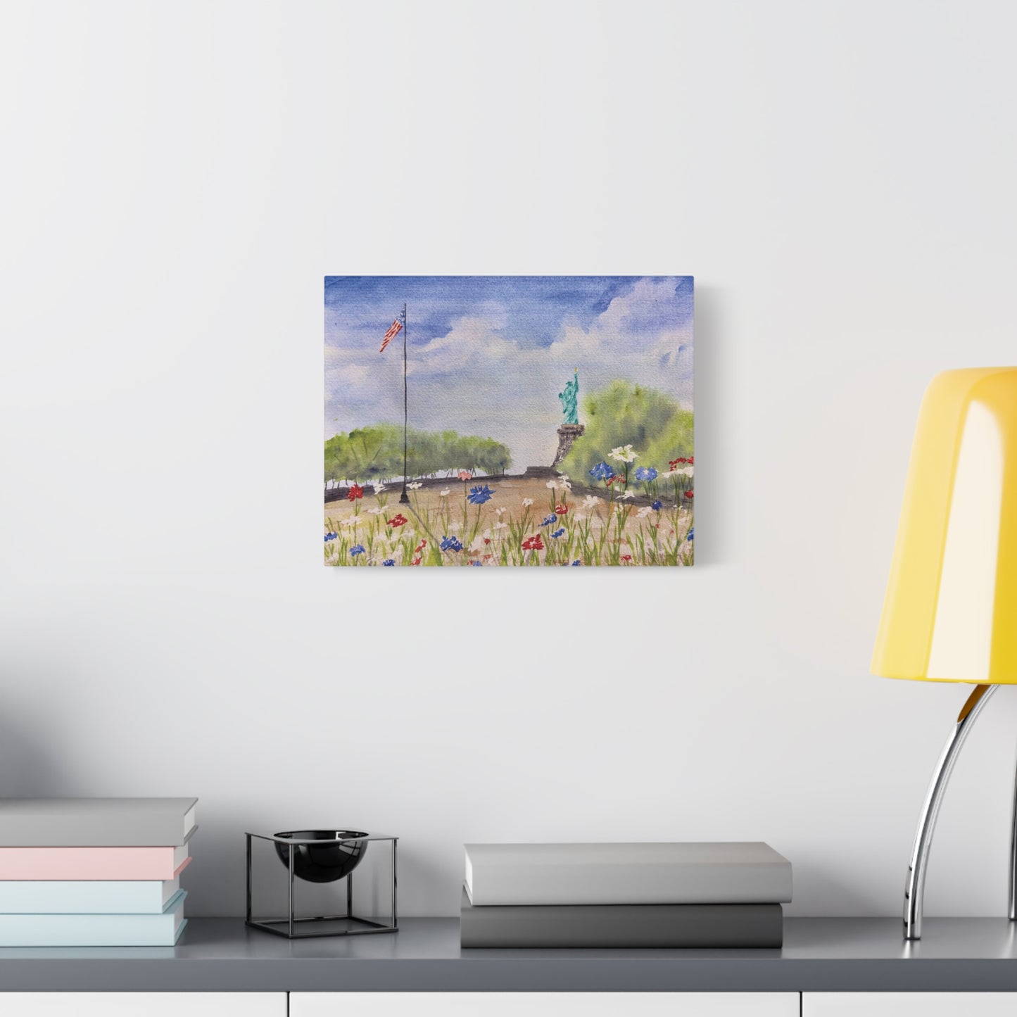 Looking for Liberty Matte Canvas, Stretched, 1.25"