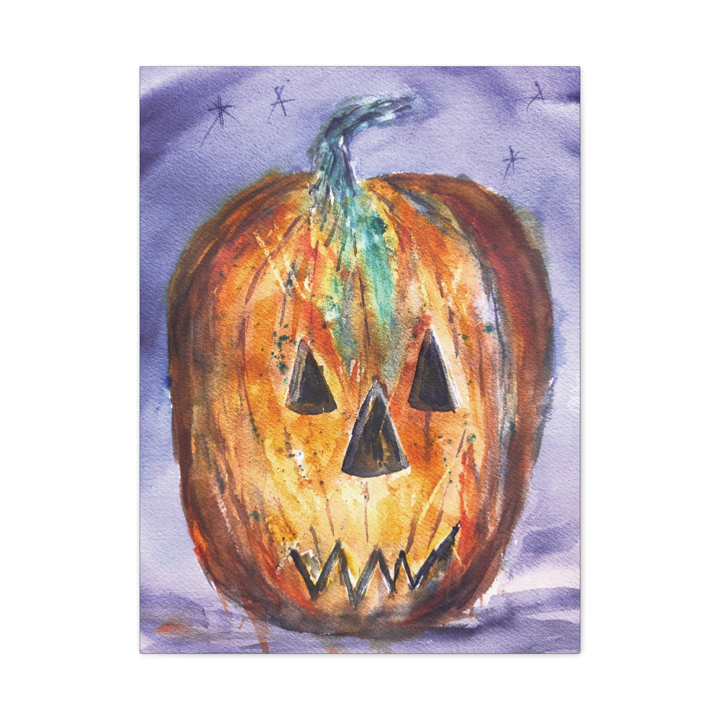 Playfully Spooky Matte Canvas, Stretched, 1.25". Available in sizes 8” x 10”-24”x32”