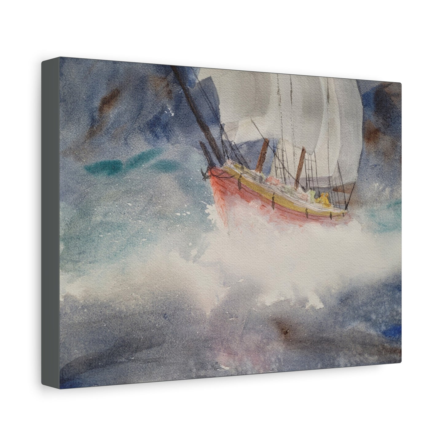 Holding On Matte Canvas, Stretched, 1.25". Available in sizes 10” x 8”-20” x 16”