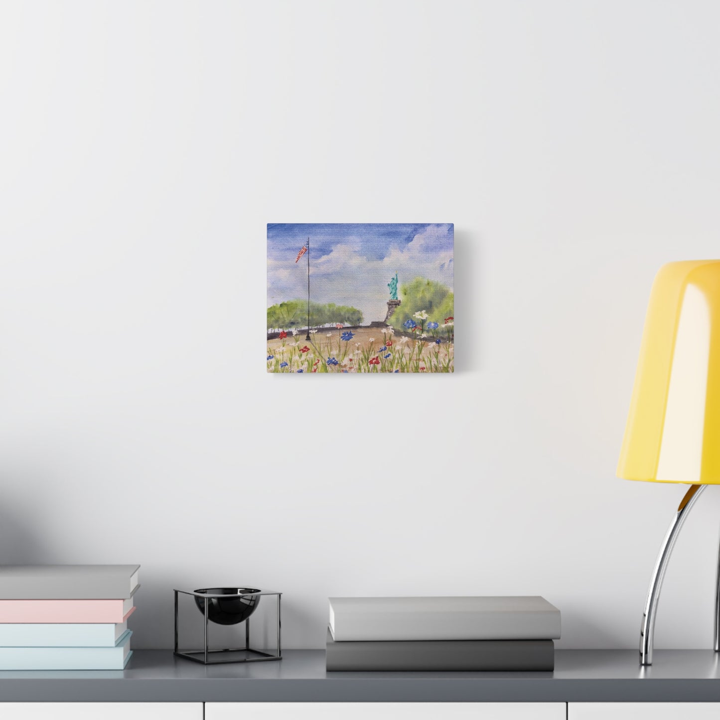 Looking for Liberty Matte Canvas, Stretched, 1.25"