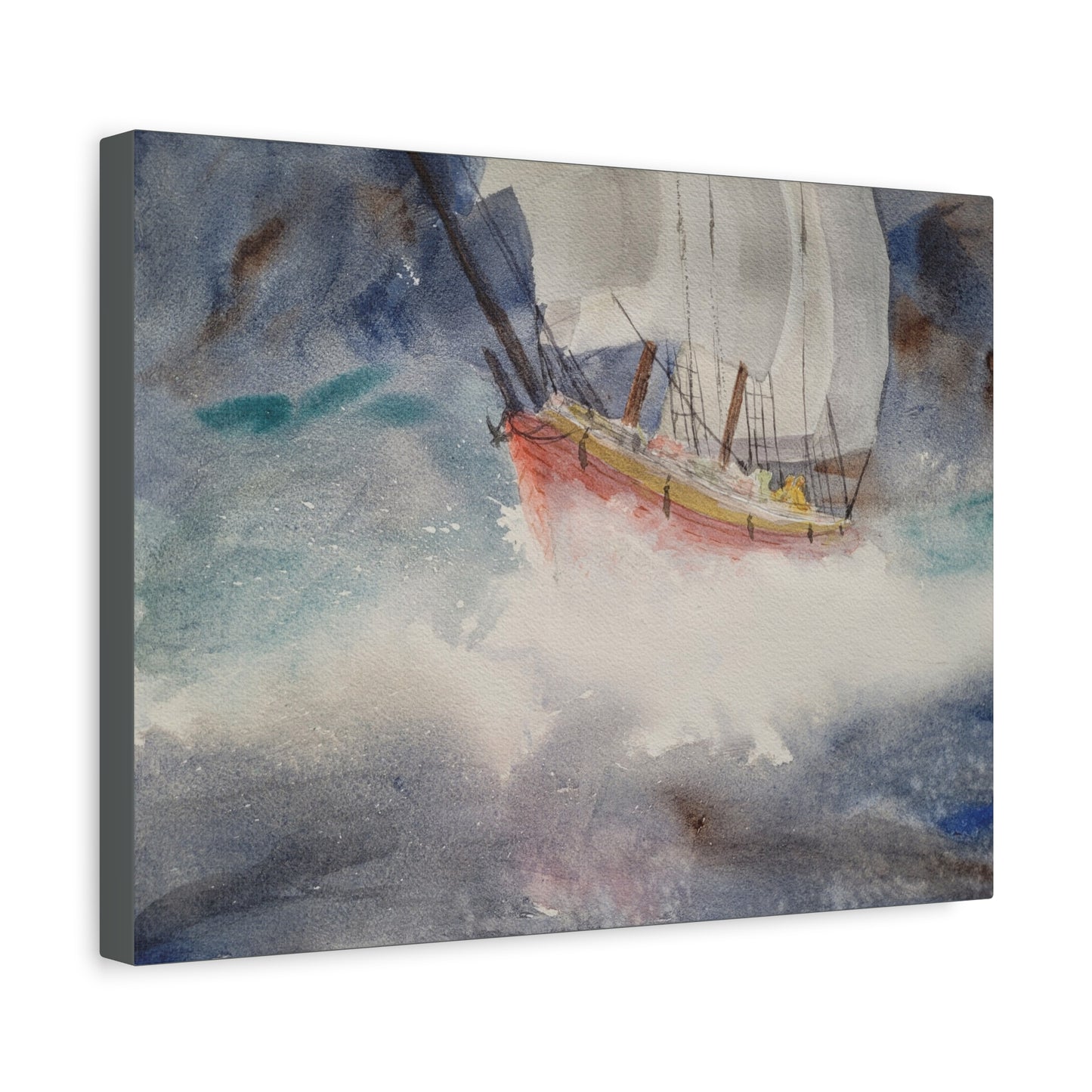 Holding On Matte Canvas, Stretched, 1.25". Available in sizes 10” x 8”-20” x 16”