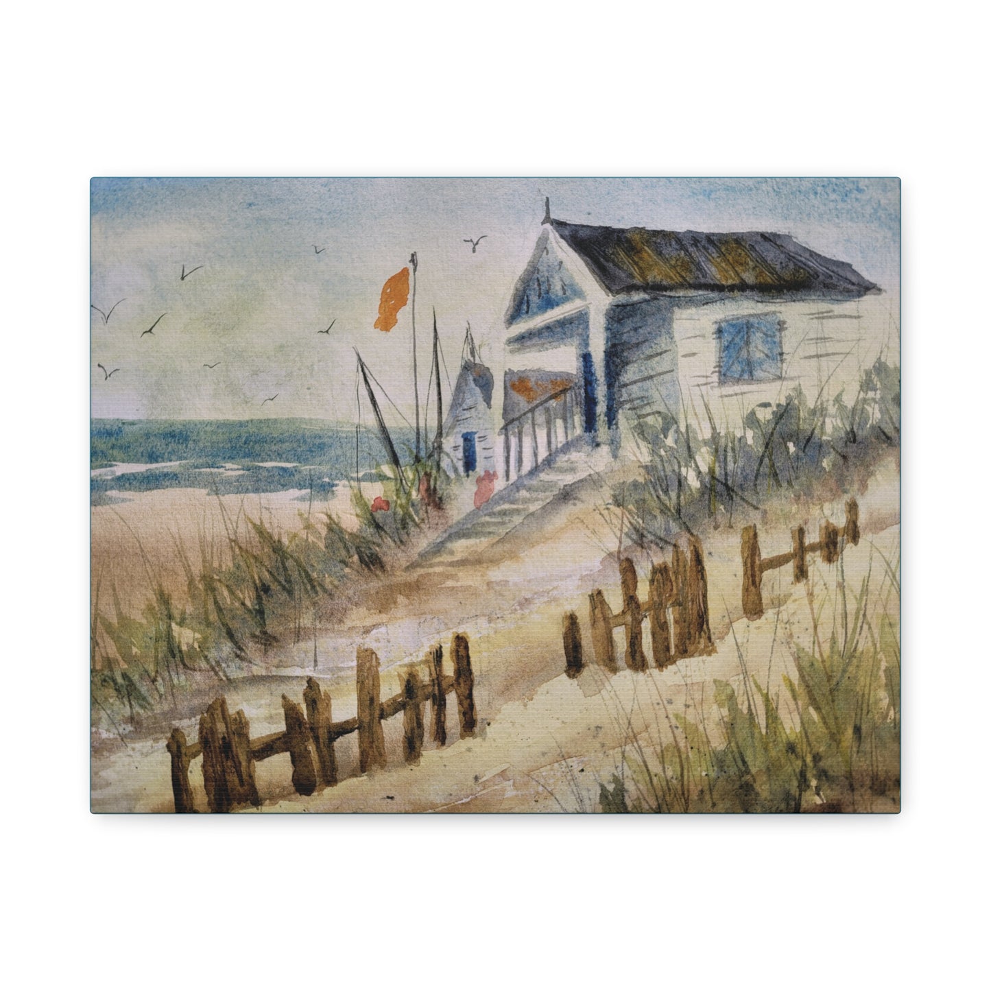 Offshore Winds Matte Canvas, Stretched, 1.25". Available in sizes 10” x 8”-20” x 16”