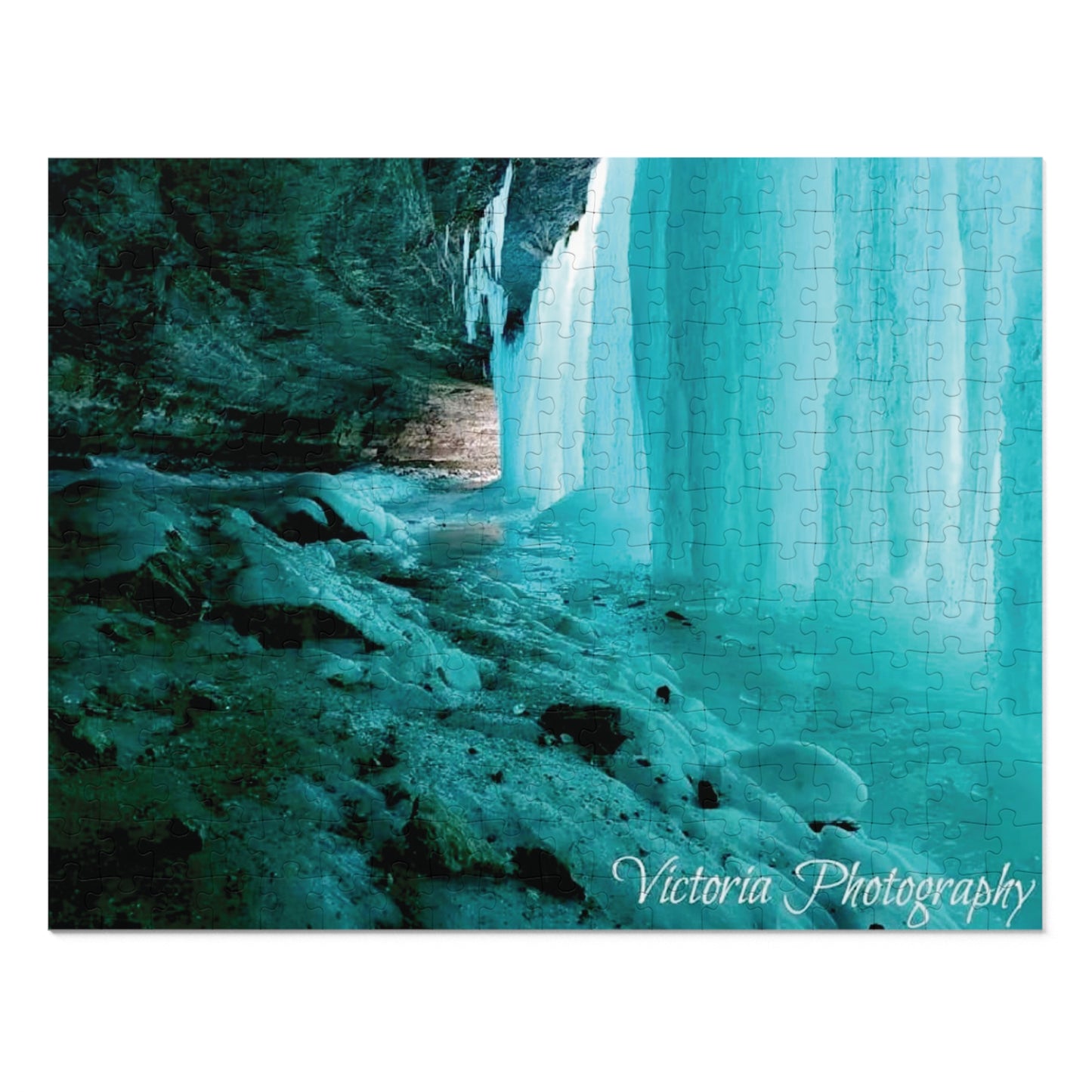 Falling into Blue Jigsaw Puzzle (110 and 252-Piece)