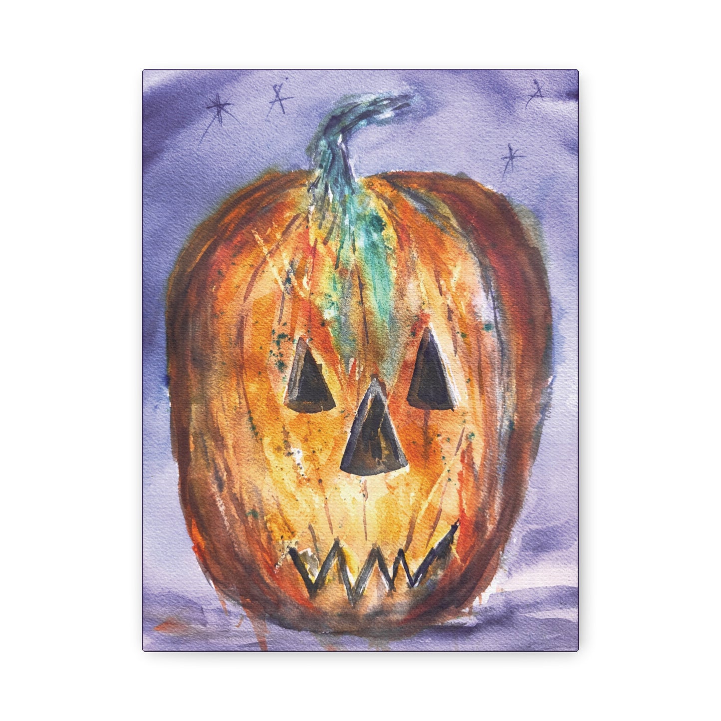 Playfully Spooky Matte Canvas, Stretched, 1.25". Available in sizes 8” x 10”-24”x32”