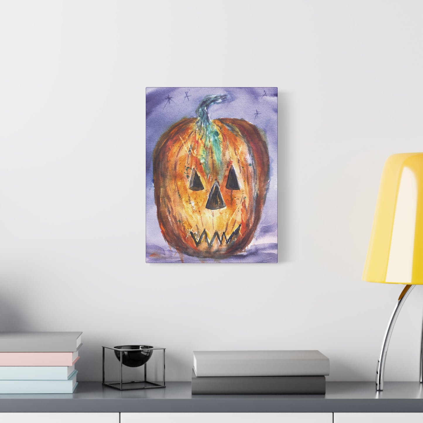 Playfully Spooky Matte Canvas, Stretched, 1.25". Available in sizes 8” x 10”-24”x32”