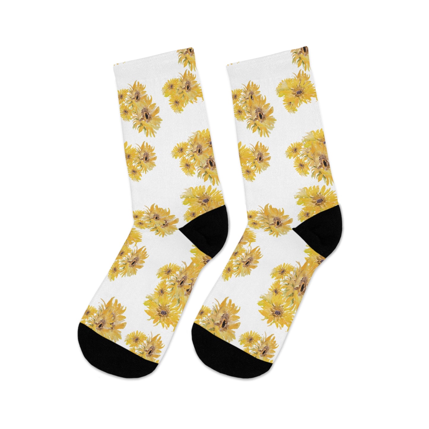 Sundancing Sunflowers Recycled Poly Socks