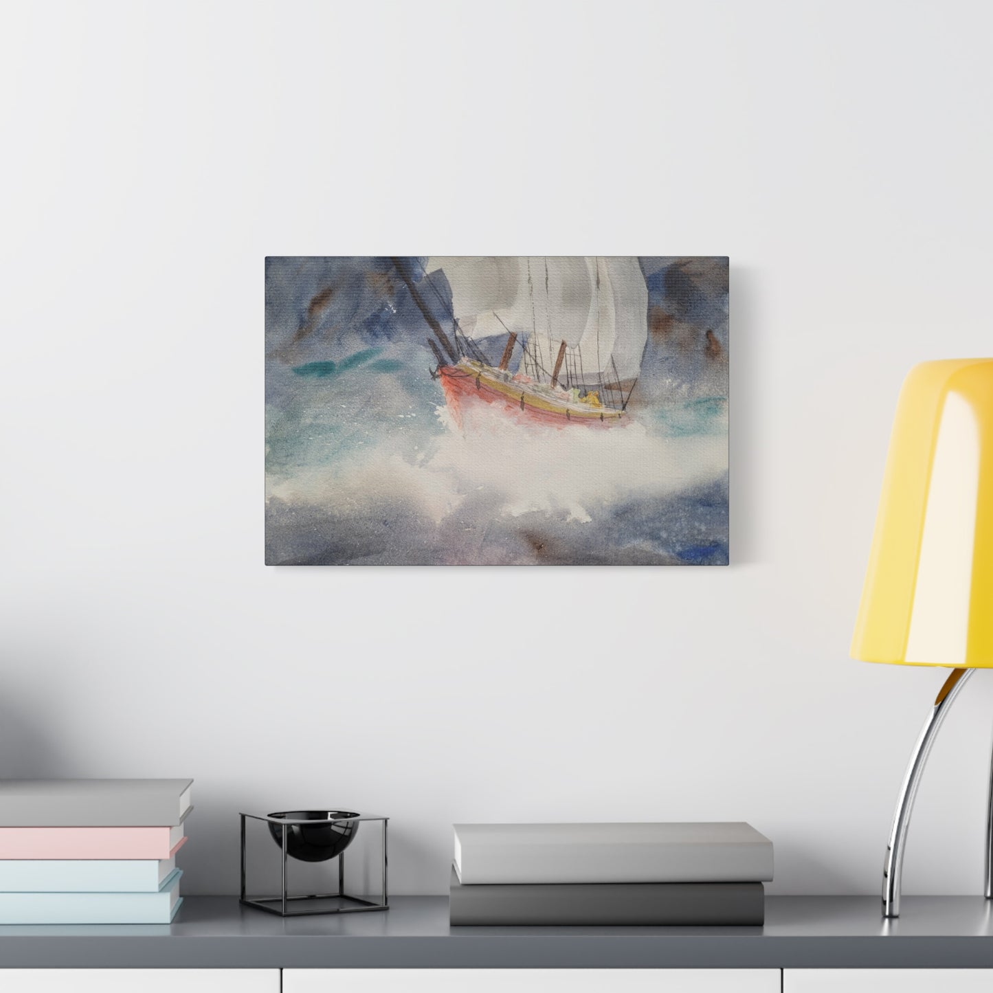 Holding On Matte Canvas, Stretched, 1.25". Available in sizes 10” x 8”-20” x 16”
