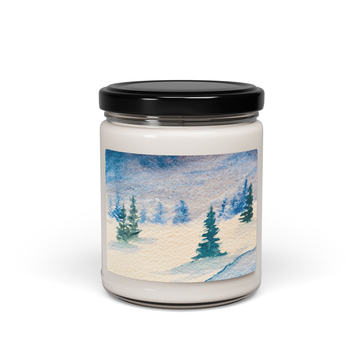 Eco-Friendly Soy Candle (9 oz.), Featuring Frosted Firs. Multiple Scents Available