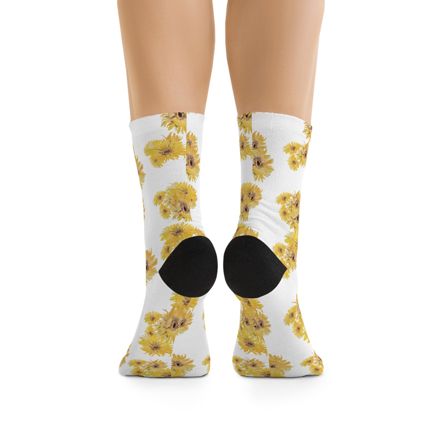 Sundancing Sunflowers Recycled Poly Socks