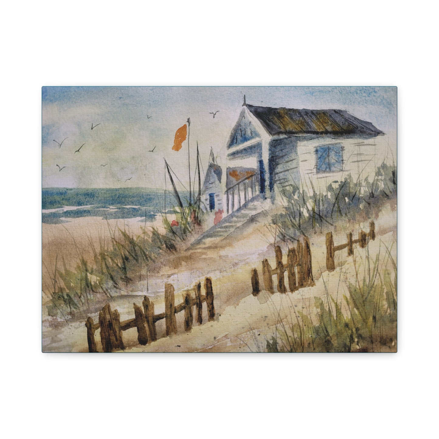 Offshore Winds Matte Canvas, Stretched, 1.25". Available in sizes 10” x 8”-20” x 16”