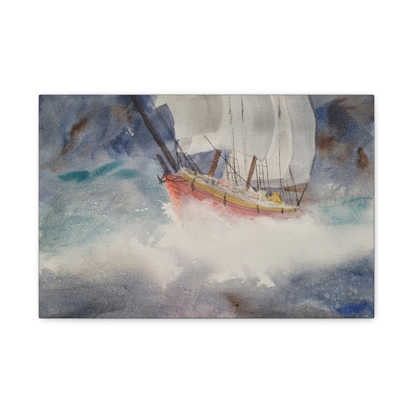 Holding On Matte Canvas, Stretched, 1.25". Available in sizes 10” x 8”-20” x 16”