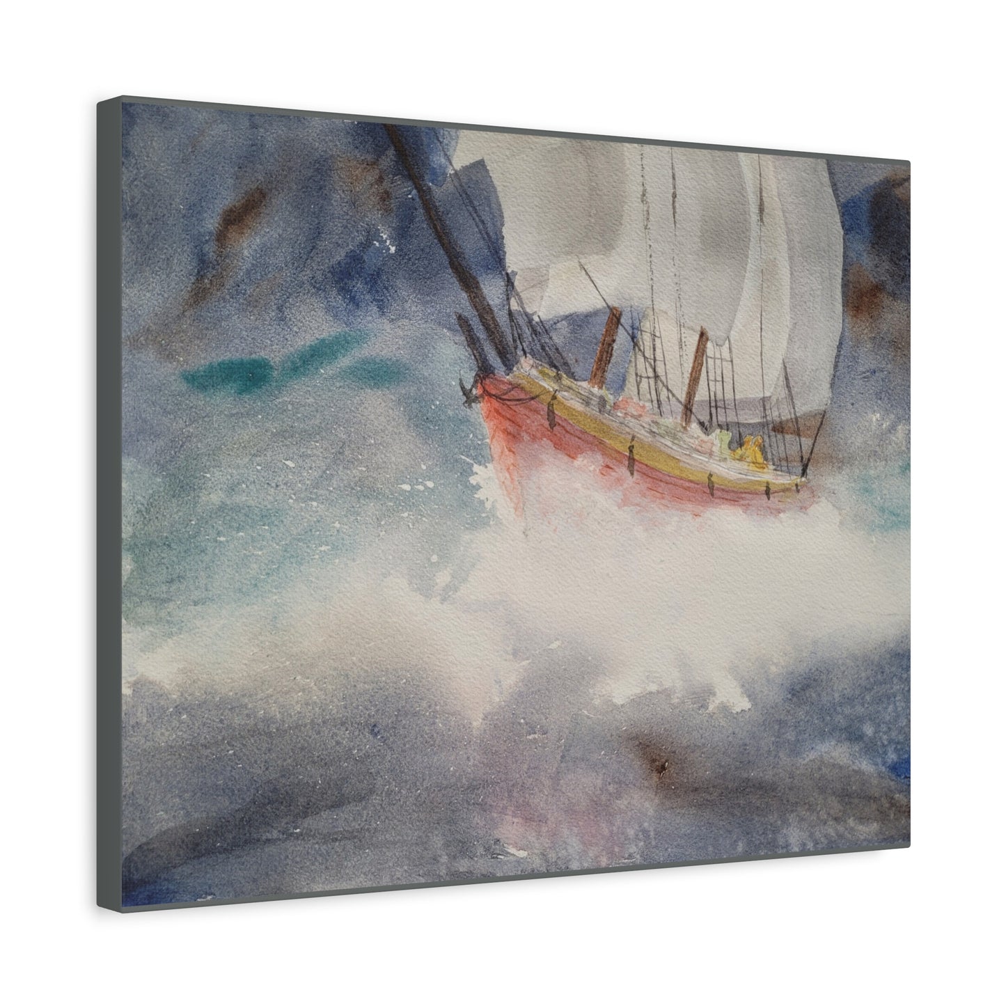 Holding On Matte Canvas, Stretched, 1.25". Available in sizes 10” x 8”-20” x 16”