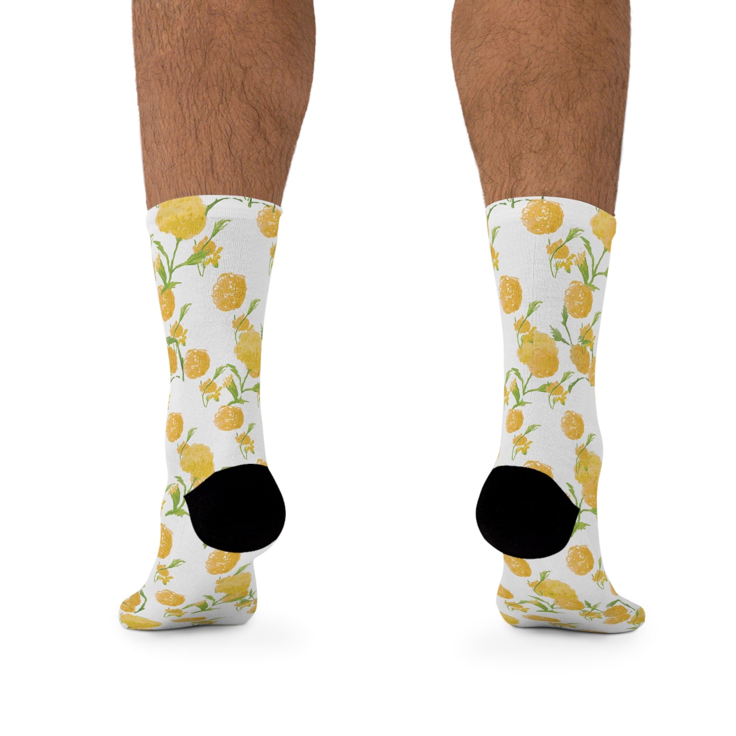Mellow Marigolds Recycled Poly Socks