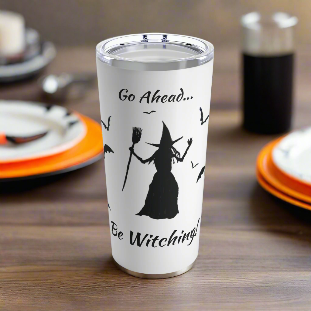 Be Witching! Tumbler (White, 20 oz.)