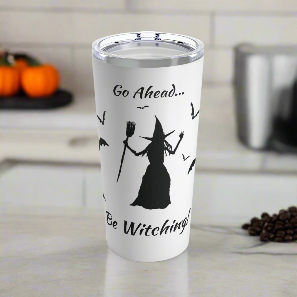Be Witching! Tumbler (White, 20 oz.)