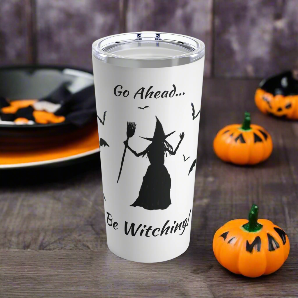Be Witching! Tumbler (White, 20 oz.)