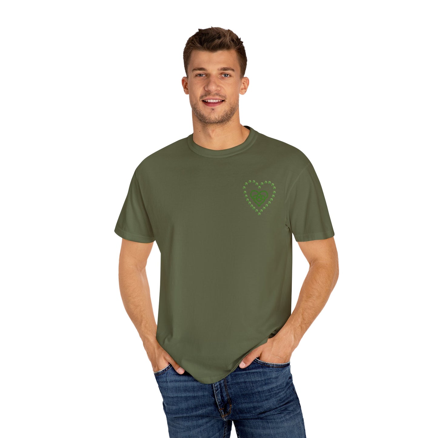 Irish Proud Unisex Garment-Dyed T-shirt