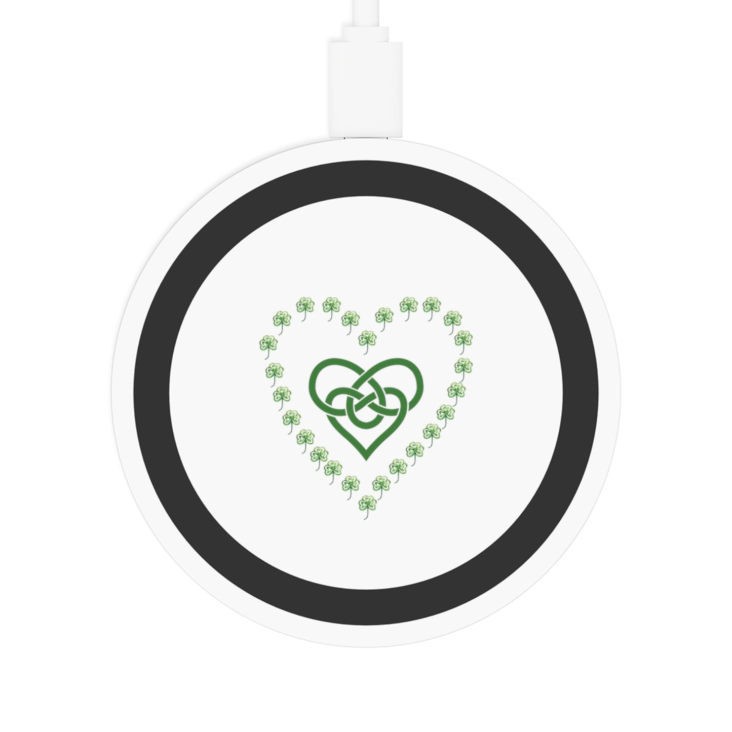Irish Hearts Quake Wireless Charging Pad