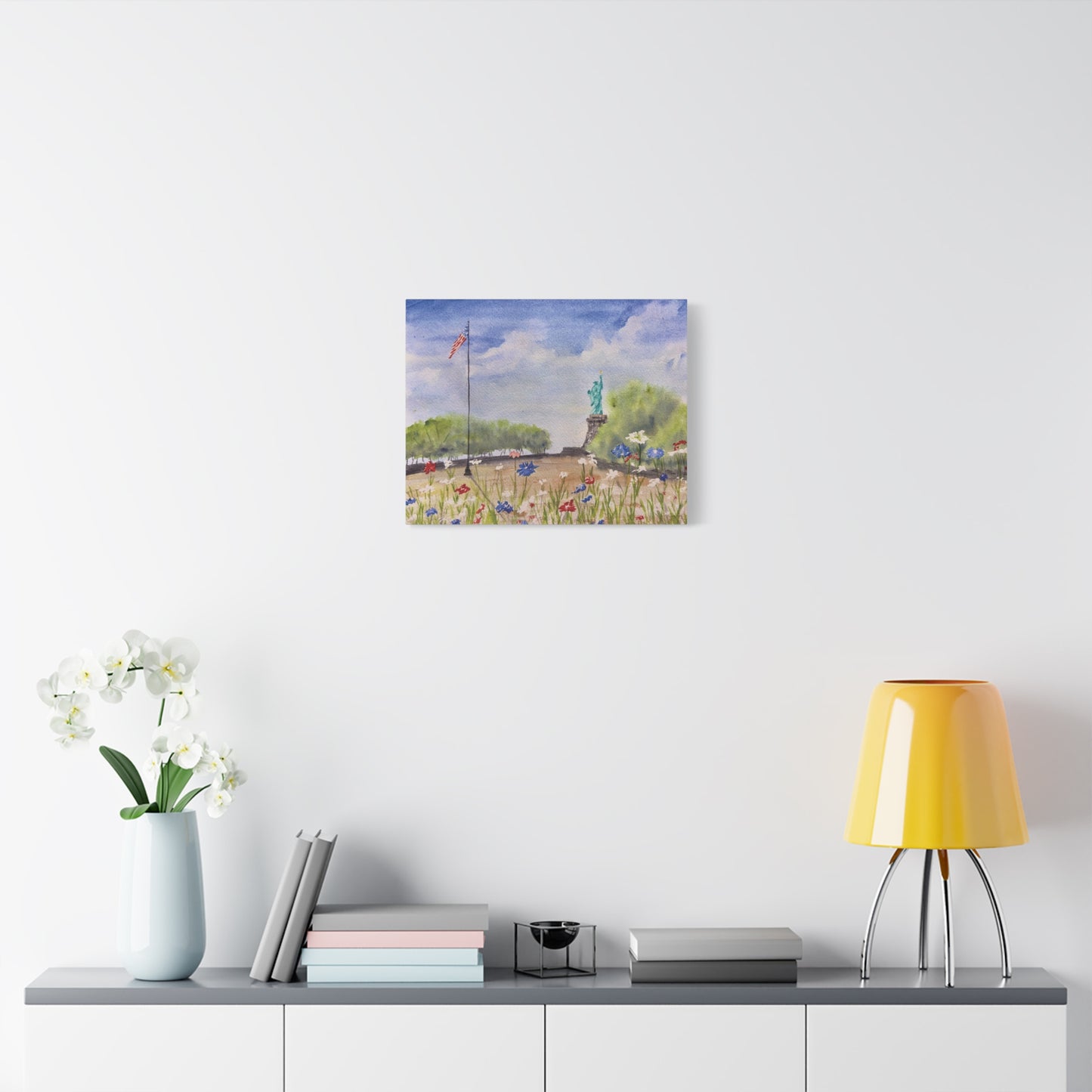 Looking for Liberty Matte Canvas, Stretched, 1.25"