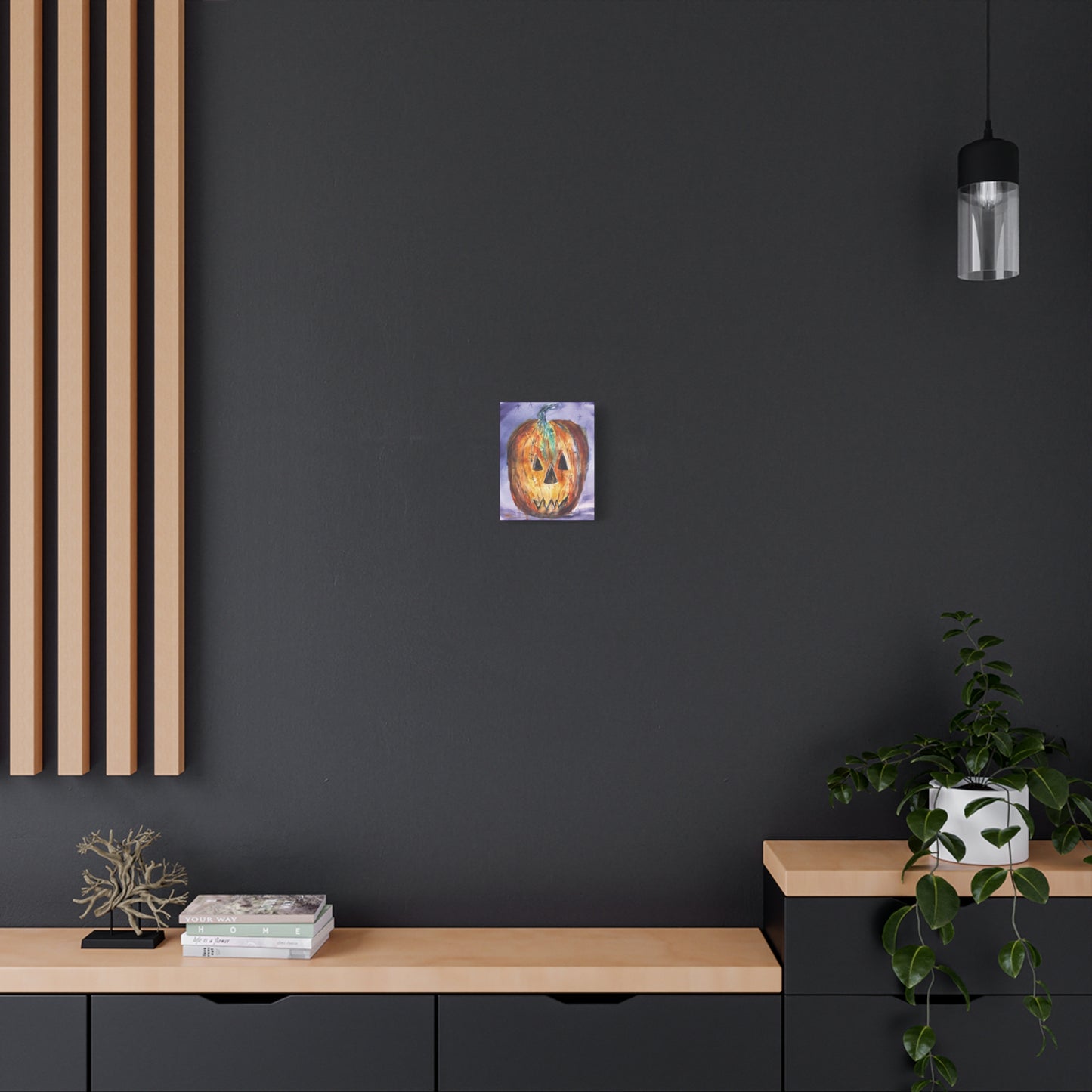Playfully Spooky Matte Canvas, Stretched, 1.25". Available in sizes 8” x 10”-24”x32”